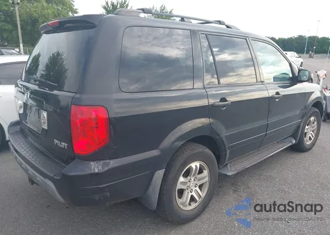 2004 Honda Pilot Ex-L z USA, uszkodzony, nr VIN 2HKYF18504H601991
